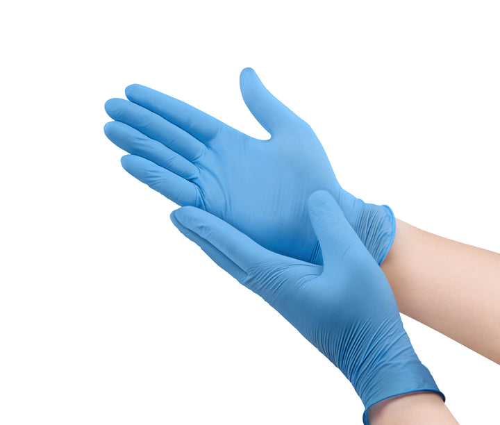 CHA J-Care Nitrile Exam Gloves - Blue