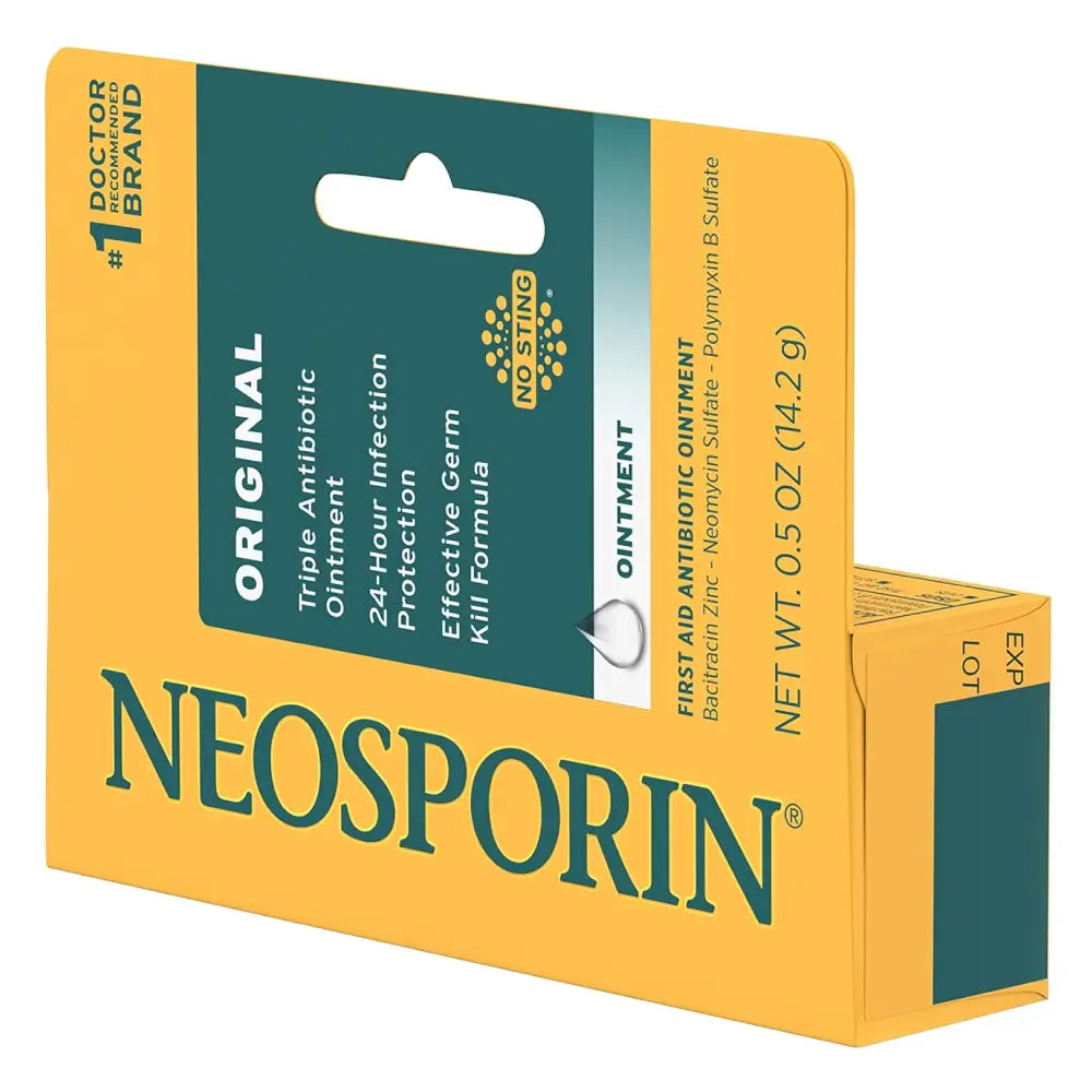 Neosporin First Aid Ointment 0.5 oz - Case - 6 Units