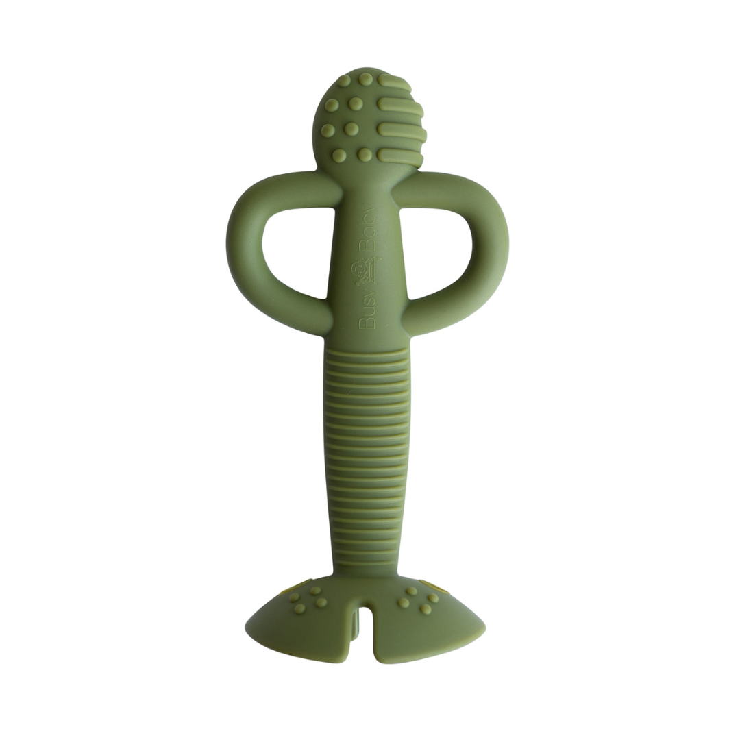 Baby ocupado 2 en 1 TEATHER Y ENTRENAMIENTO Cuchara