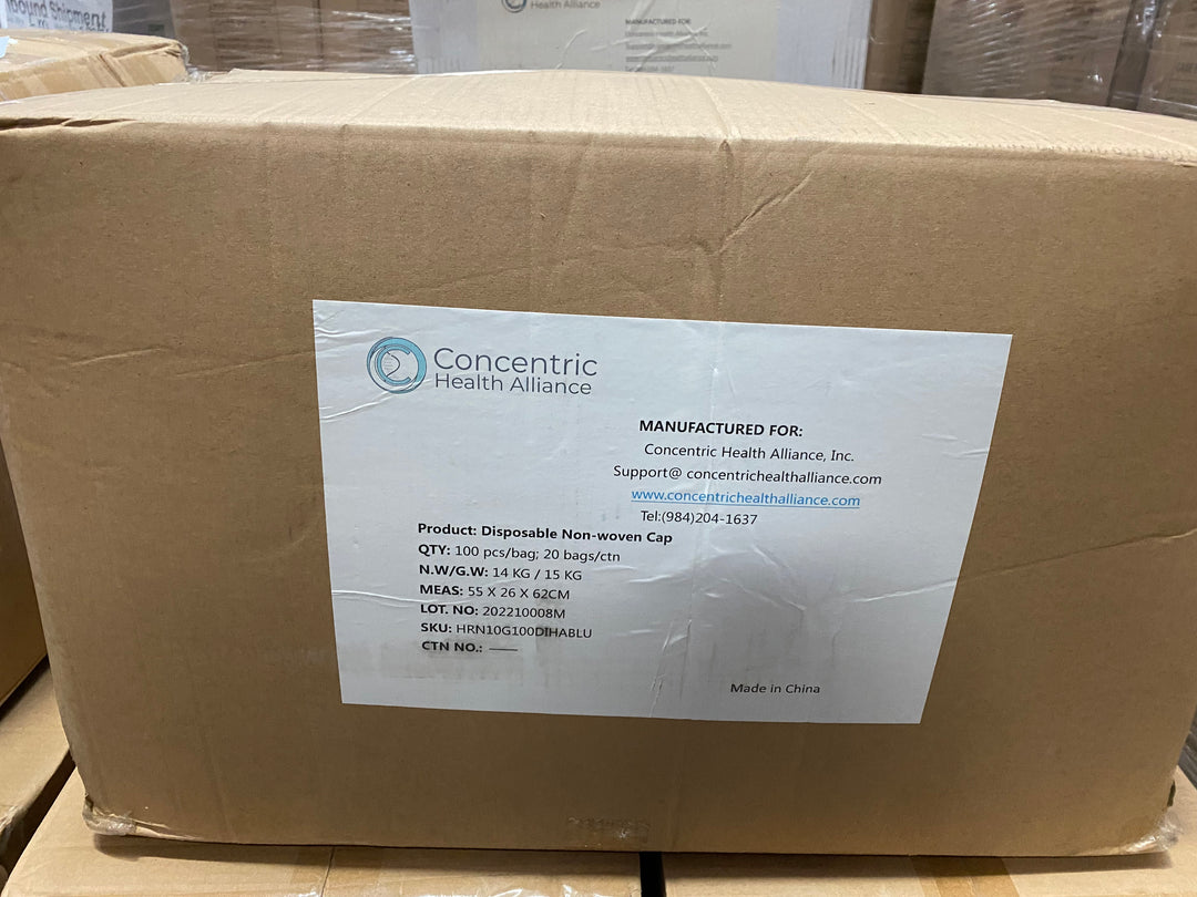 Cubierta médica para el cabello - Bouffant Cap | Caso de 2000