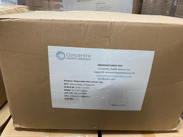 Cubierta médica para el cabello - Bouffant Cap | Caso de 2000