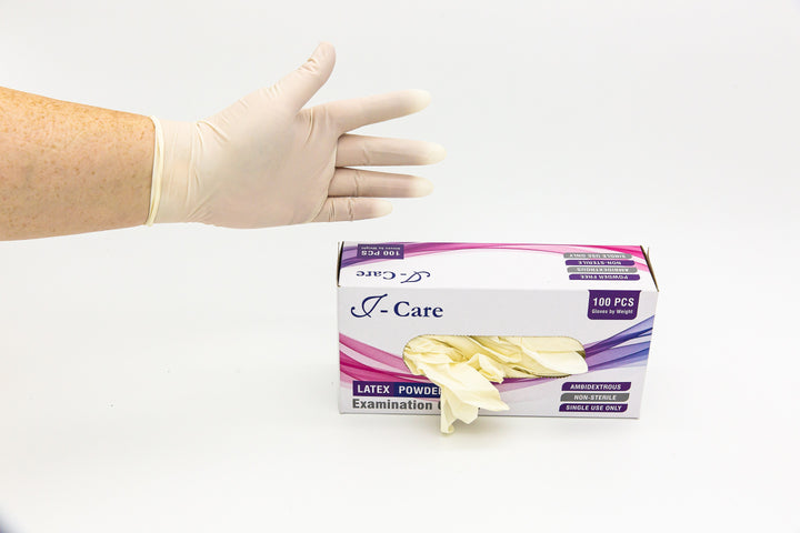J-Care Latex Exam Gloves