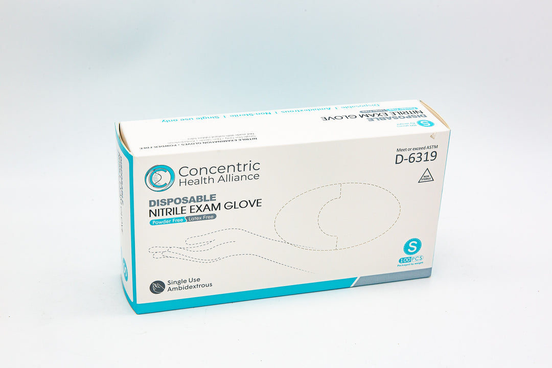 CHA Essential Nitrile Exam Gloves - Blue