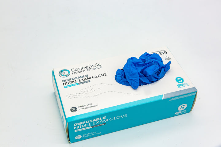 CHA Essential Nitrile Exam Gloves - Blue