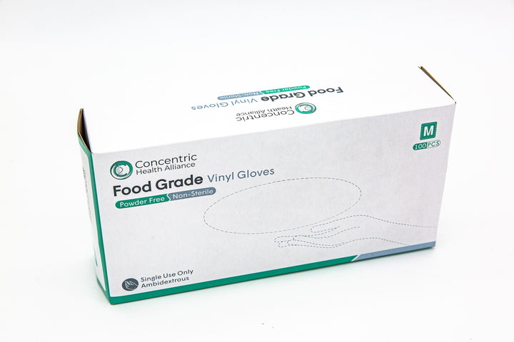 Vinyl Gloves for General or Food Grade Use
