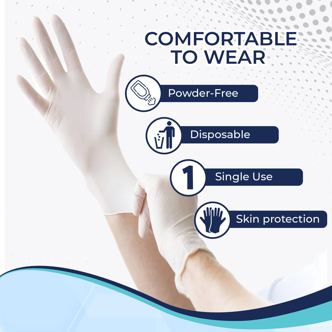 CHA Latex General Use Gloves - XS only